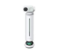 Insta360 Wave Paquete WaveLink Blanco - Altavoz IA, Bluetooth, grabadora de Voz, 8 mics con anulación de Ruido y formación de Haz, transcripción y Resumen IA, 99 Idiomas, 32GB