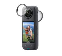 Insta360 X4-8K Cámara de acción impermeable 360, video gran angular 4K, protectores de lente extraíbles, duración de la batería de 135 minutos, edición de IA, estabilización, para deportes, viajes, al