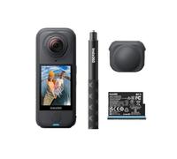 Insta360 X4 Air Negro Grafito Paquete de Principiante - cámara 165 g con resolución 8K y 360°, Efecto Selfie Stick Invisible, Lentes reemplazables, graba Primero y encuadra después, Anti Viento