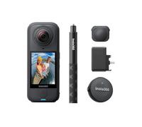 Insta360 X4 Air Paquete de creador: cámara 165 g con resolución 8K y 360°, Efecto Selfie Stick Invisible, Lentes reemplazables, graba Primero y encuadra después, Anti Viento Integrado, FlowState