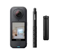 Insta360 X4 Air Paquete de Visita visrtual - Fotografía HDR 360º de 29 MP, Selfie Stick Invisible + trípode, batería de 2010 mAh