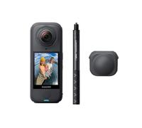 Insta360 X4 Air Paquete Snowboard - 360 cámara 165 g con resolución 8K | Cámara deportiva resistente al agua, cámara de acción, lentes reemplazables, antiviento integrado, estabilización, 8K/30 fps