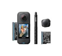 Insta360 X4 Air Starter Bundle | Cámara de acción 8K 360 más ligera para aventuras épicas | para viajes, deportes y vlogging | Videos suaves, estables y fáciles de editar en cualquier momento y en