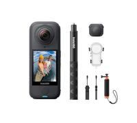 Insta360 X4 Air X4 Air paq. Funda de Buceo Invisible: cám. 8K 360 Impermeable (60 m) y Ligera (165 g), Selfie Stick, Lentes reemplazables, graba Primero y encuadra después, edición IA