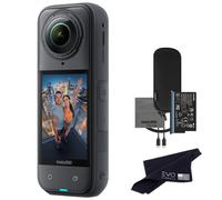 Insta360 x5 - cámara de acción impermeable 8k 360°, luz baja, efect