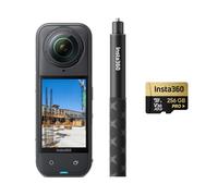 Insta360 X5 Paquete de construcción - Cámara de construcción de 360°, timelapses en 11K, Selfie Stick, Compatible con OpenSpace, DroneDeploy, Cupix, Faro Sphere XG, Dalux, PlanRadar, Evercam y más