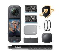 Insta360 X5 - Paquete Esencial de videocámara de 360° con FlexiCare de 2 años