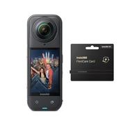 Insta360 X5 Paquete FlexiCare - Cámara 8K 360º Impermeable, líder con Poca luz, Efecto Selfie Stick Invisible, Lente Dura y reemplazable, batería de 3h, antiviento Incorporado, estabilización