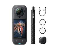 Insta360 X5 Paquete Protector de Lente - Cámara 8K 360º Impermeable, líder con Poca luz, Efecto Selfie Stick Invisible, Lente Dura y reemplazable, batería de 3h, Audio Claro, estabilización