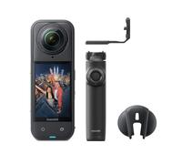 Insta360 X5 Paquete Vlog- Cámara 8K 360º Impermeable, líder con Poca luz, Efecto Selfie Stick Invisible, Lente Dura y reemplazable, batería de 3h