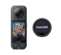 Insta360 X5 Standard Bundle + Mic Pro - Cámara de acción Impermeable 8K de 360° con Sistema de micrófono inalámbrico Mic Pro, Audio Flotante de 32 bits y reducción de Ruido de IA