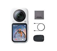 Insta360 X6 Blanco ártico - cámara 360 8K con sensores 1/1,1'' | Cámara de acción, 2 sensores cuadrados personalizados de 1/1,1", triple chip IA, lente reemplazable 2.0, 140 min de vídeo 8K