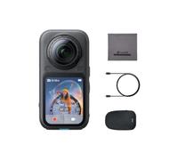 Insta360 X6 - cámara 360 8K con sensores 1/1,1'' | Cámara de acción, 2 sensores cuadrados personalizados de 1/1,1", triple chip IA, lente reemplazable 2.0, 140 min de vídeo 8K