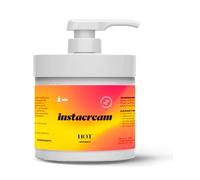 Instacream Hot | Crema de Masaje Efecto Calor 500ml para Deportistas - Activa y Recupera los Músculos Antes y Durante los Ejercicios