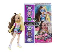 InstaGlam Glo Up Girls Erin - Muñeca de moda con 25 sorpresas de moda y accesorios. Muñeca coleccionable para niños de 4 años o más, muñeca de escala de 10 pulgadas, juguete de desembalaje