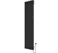Instal Projekt Kaga Air Electro radiador eléctrico 180x38 cm negro KAGCE-40/180C31U