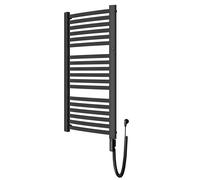 Instal Projekt Retto Electro radiador eléctrico 180x54 cm negro RETE-50/180C75+GH-09C2