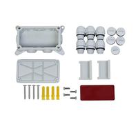 Instala caja de conexiones impermeable para exteriores con 6 puntos de conexión para WAGO211-412 413 415, uso profesional, instala caja de conexiones, organizador de cables