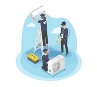 Instalación de aire acondicionado igual o menor de 3000/FRIG