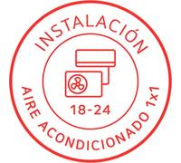 Instalación de Aire Acondicionado LG 1x1 (18-24 BTU) - Instalación de Aire Acondicionado 1x1 (18-24)