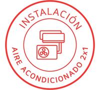 Instalación de Aire Acondicionado LG 2x1 (18-24 BTU) - Instalación de Aire Acondicionado 2x1