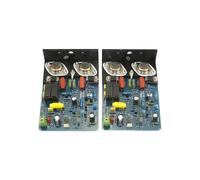 Instalación de Chasis de 2PCS Amplificador de Potencia Estéreo Clase AB QUAD405 con Placa DIY de Aluminio en Ángulo MJ15024