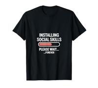 Instalación de Habilidades sociales, Espere para Siempre Spell Camiseta