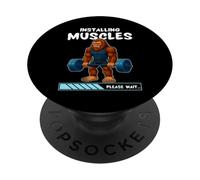 Instalación de músculos Bigfoot Gym Entrenamiento con pesas PopSockets PopGrip Adhesivo