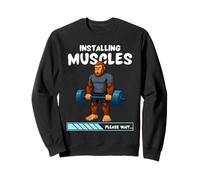 Instalación de músculos Bigfoot Gym Entrenamiento con pesas Sudadera