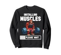 Instalación de músculos Bigfoot Gym Entrenamiento con pesas Sudadera