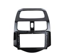 Instalación de panel de tablero de instrumentos de plástico for radio de automóvil, compatible con CHEVROLET Spark (M300), HOLDEN Barina Spark (MJ), kit de marco de radio de 2 Din(7 inch)