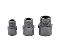 Instalación de tubería de riego de jardín 2 uds PVC 1/2 "3/4" 1 "conector roscado 20/25/32 Mm adaptador de tubería de agua de PVC(1")