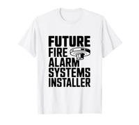 Instalador Futuro de Sistemas de Alarma contra Incendios Camiseta
