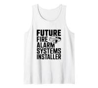 Instalador Futuro de Sistemas de Alarma contra Incendios Camiseta sin Mangas