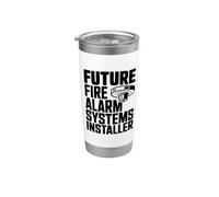 Instalador futuro de sistemas de alarma contra incendios Vaso térmico de acero inoxidable de doble pared