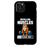 Instalando Músculos Funny Tiger Gym Graphic Carcasa para iPhone 11 Pro