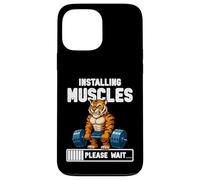 Instalando Músculos Funny Tiger Gym Graphic Carcasa para iPhone 13 Pro MAX