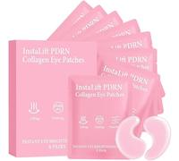 Instalift Pdrn & Collagen Eye Patches, parches de colágeno para ojos hinchados y ojeras, máscara de ojos para todo tipo de piel (1 caja)