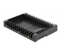 Installation Frame for 2.5″ SATA drive 8,89 cm (3.5") Bandeja para disco duro Negro, Bastidor de instalación negro, 8,89 cm (3.5"), Bandeja para disco duro, 2.5", Serial ATA III, Negro, Plástico