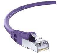 InstallerParts - Cable Ethernet CAT6 blindado (SSTP / SFTP) con botas 3,05 m morado