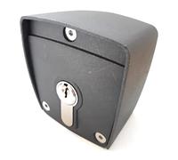 INSTALMATIC Selector de llave exterior de superficie de 2 contactos para accionamiento de motores de puertas de garaje, persianas comerciales, automatismos, control de accesos