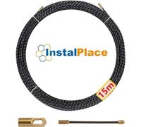 InstalPlace Guía Pasacables Triple Trenzada Monofilamento ⌀4mm 15m