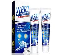 Instant Blemish Removal Cream,Wart Remover Fast Acting Gel Wart Remover Freeze Off,Wart Remover Ointment,Foot Care Cream Skin Tag Remover,Quickly and Easily Remove Wart and Callus (2 Pcs)