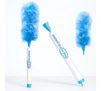 Instant Duster Pro Plumero eléctrico inalámbrico Original, Sistema Antiestático, Hecho con Fibras electromagnéticas, Fuerte absorción del Polvo, Cepillo eléctrico Giratorio, Plumero de Mano