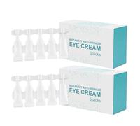 Instant Eye Cream,Natural and Organic Anti Aging Under Eye Cream,Remove Under Eye Bags Wrinkles Puffiness Dark Circles, Fine Lines. (2pcs)