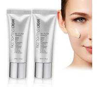 Instant Face Tightener No-Filter Primer,Face Tightener Primer,Wrinkle Reducing Cream, Skin Tightener,Blurring Face Primer,Instant Firm Foundation (2 PCS, Skin Tightener Primer Face Makeup)
