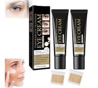 Instant Firming Eye Cream, Temporary Eye Tightener Eye Cream, 15ml Eye Cream for Dark Circles and Puffiness, Anti Aging Eye Bag Temporary Tightener Moisturize (2PC)