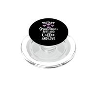 Instant Grandma Solo agrega café y ama a la Nueva Abuela PopSockets PopGrip para MagSafe