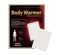 Instant Heat Pack - Air Activated Hot Warmer Patches for Winter | Flexible Fit Body Warmers for Men Women Boys and Girls, Multi-Purpose Heating Pads for Hands Toes Skiing Hiking Working, 15x18.5cm