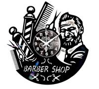 Instant Karma Clocks | Reloj de Pared Barber Shop Vintage | Decoración para barbería y peluquería | Idea Regalo para barberia